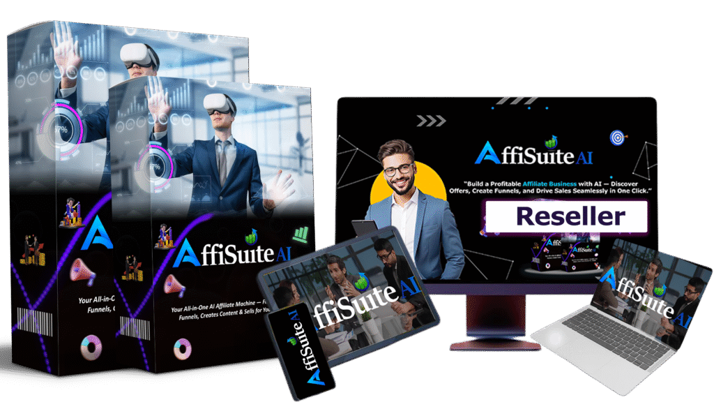   Affisuite AI Reseller Unlimited  – The Best AI Reseller System for Passive Income