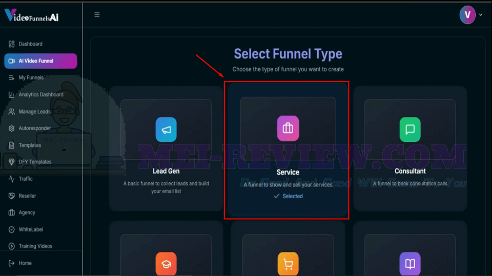 VideoFunnels AI funnel builder