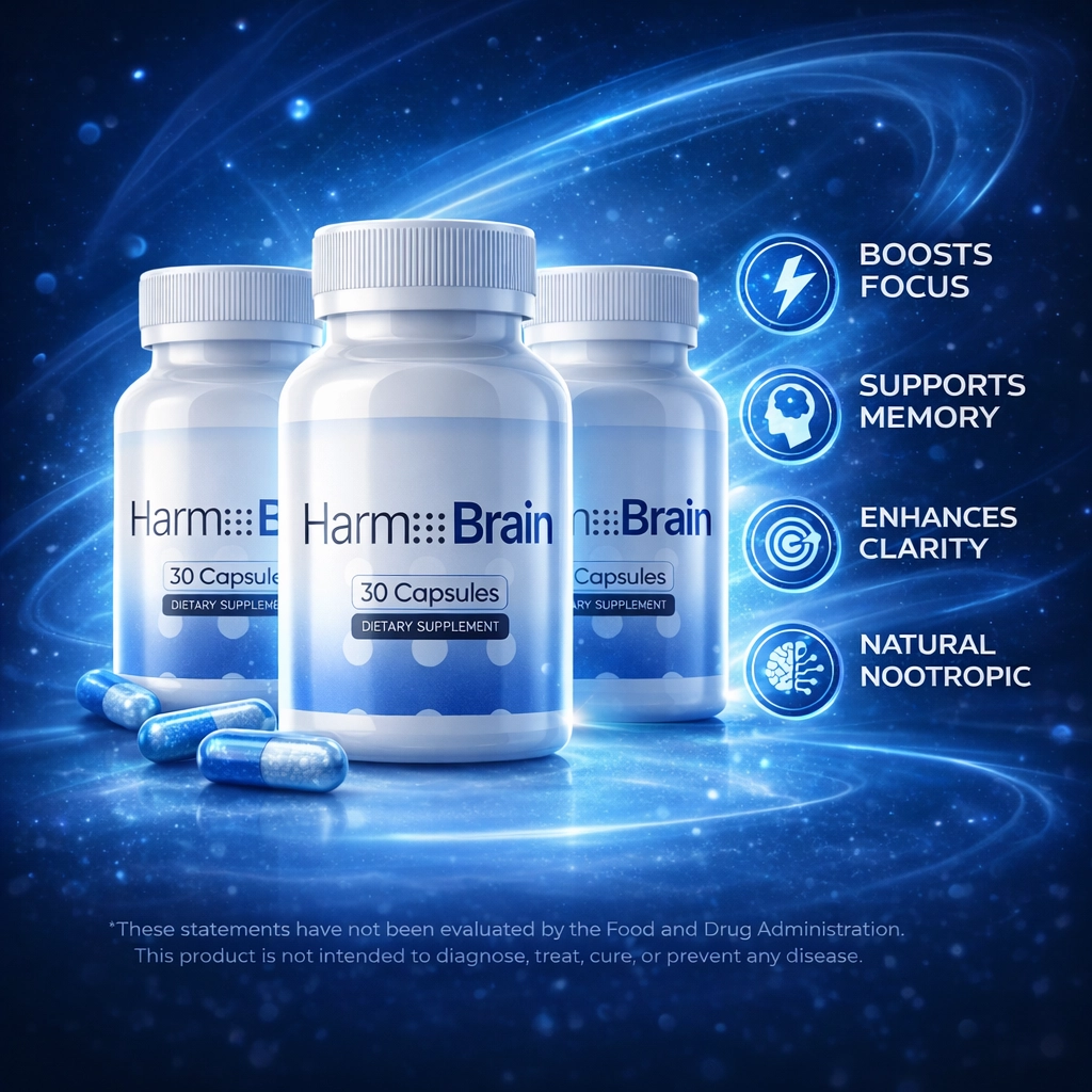 Harmo Brain - 6 Bottles (180 Day Supply)