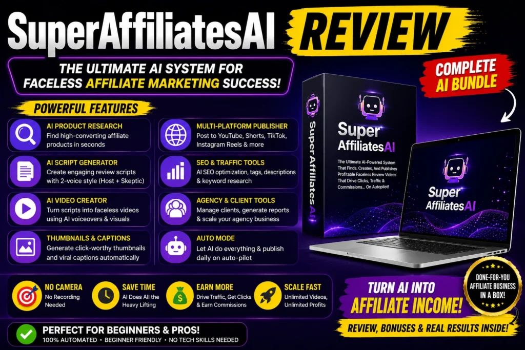 SuperAffiliatesAI MegaBundle